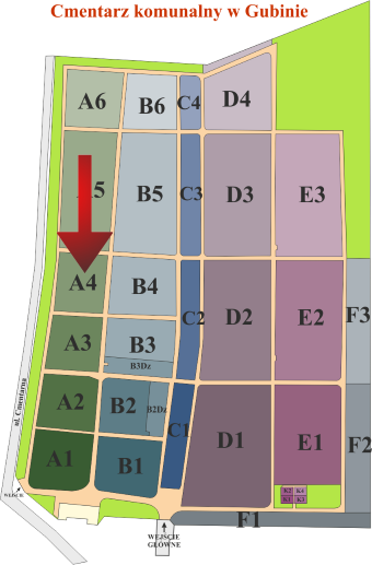 Brak mapy sektorowej