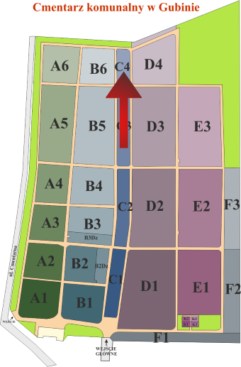 Brak mapy sektorowej