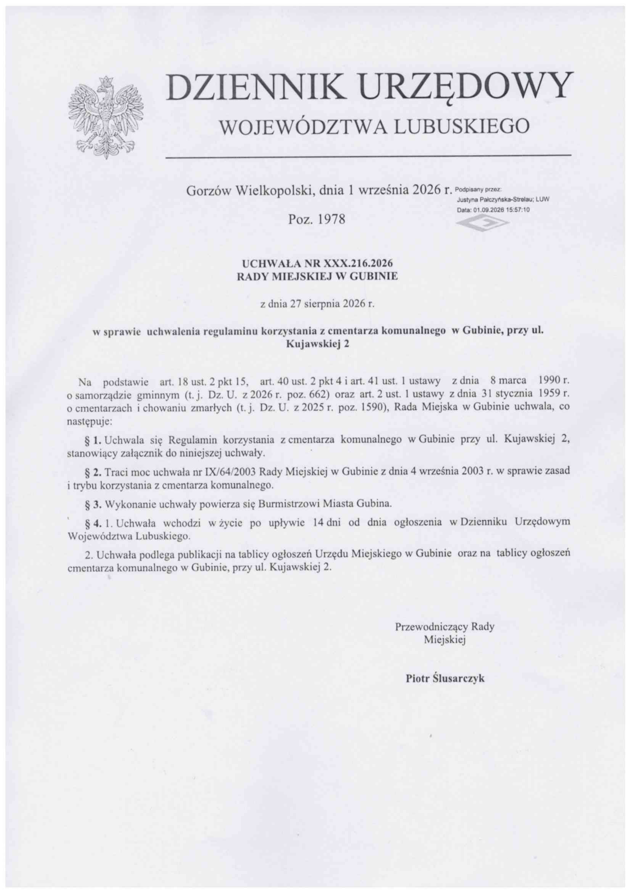 regulamin