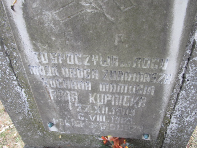 Anna Kupnicka 1909 Gubin - Grobonet - Wyszukiwarka osób pochowanych