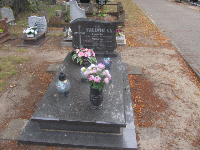 Grób Emilia Nieborak