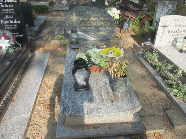 Grób STEFAN JAKUBOWSKI