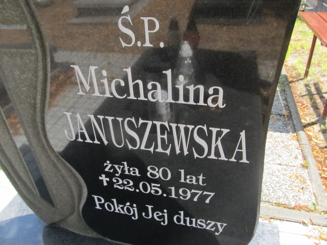 Michalina Januszewska 1896 Gubin - Grobonet - Wyszukiwarka osób pochowanych