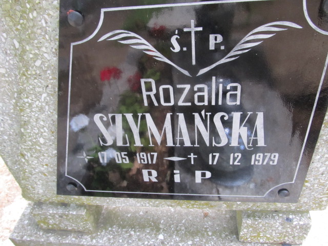 Rozalia Szymańska 1917 Gubin - Grobonet - Wyszukiwarka osób pochowanych