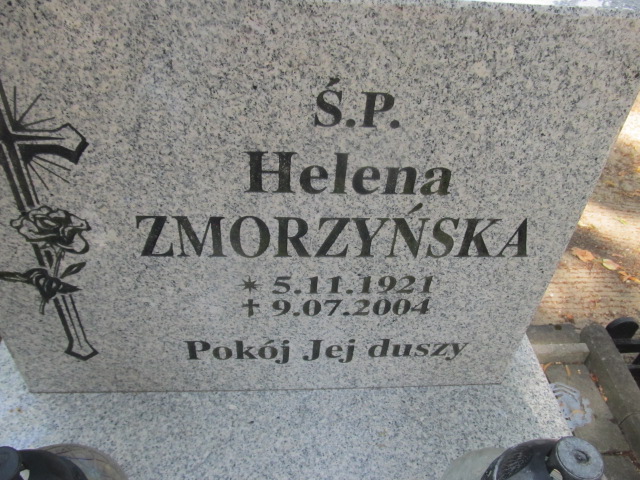 Helena Zmorzyńska 1921 Gubin - Grobonet - Wyszukiwarka osób pochowanych