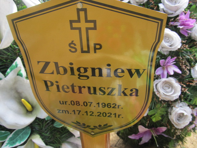 Zbigniew Pietruszka 1962 Gubin - Grobonet - Wyszukiwarka osób pochowanych