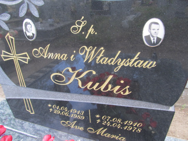Anna Kubis 1913 Gubin - Grobonet - Wyszukiwarka osób pochowanych