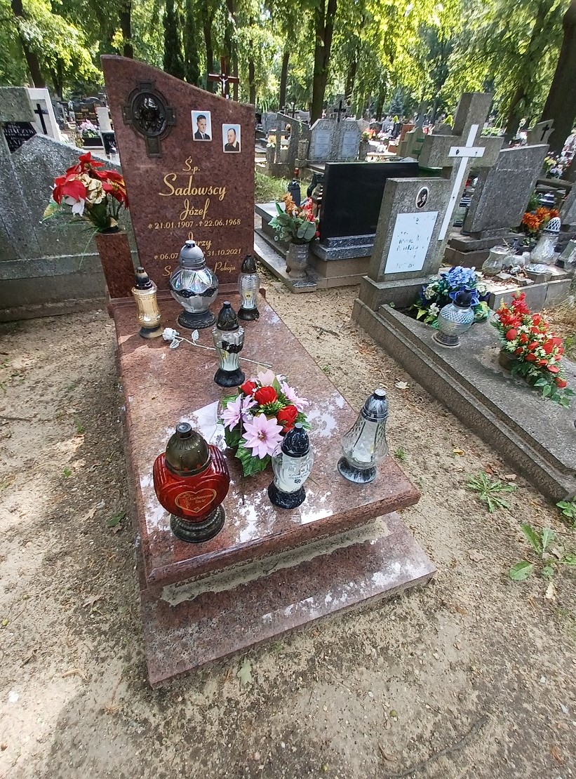 Józef SADOWSKI 1907 Gubin - Grobonet - Wyszukiwarka osób pochowanych