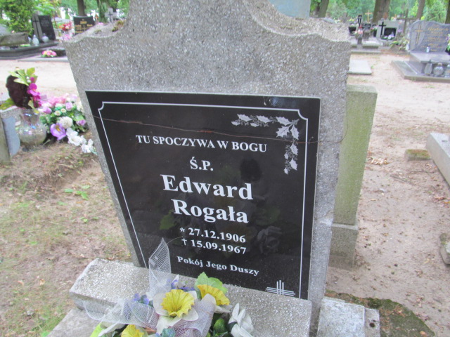 Edward ROGAŁA 1906 Gubin - Grobonet - Wyszukiwarka osób pochowanych