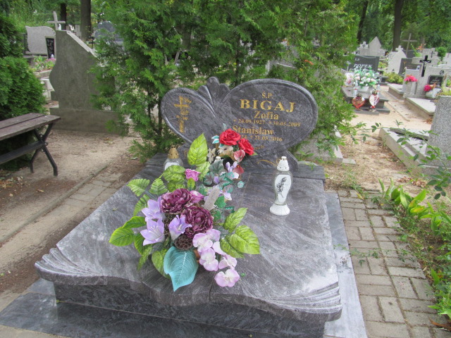 Grób ZOFIA BIGAJ