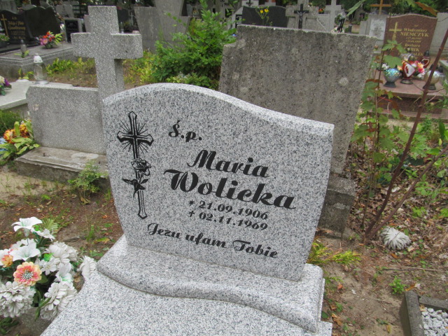 Maria WOLICKA 1906 Gubin - Grobonet - Wyszukiwarka osób pochowanych