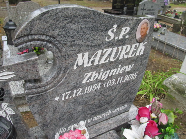 Zbigniew MAZUREK 1954 Gubin - Grobonet - Wyszukiwarka osób pochowanych