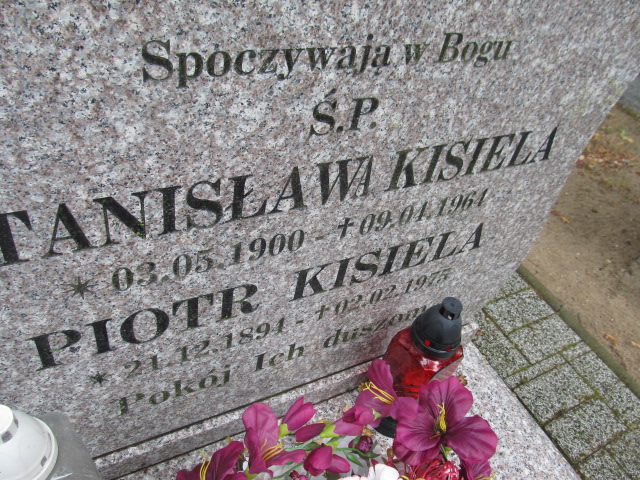 Piotr KISIELA 1894 Gubin - Grobonet - Wyszukiwarka osób pochowanych