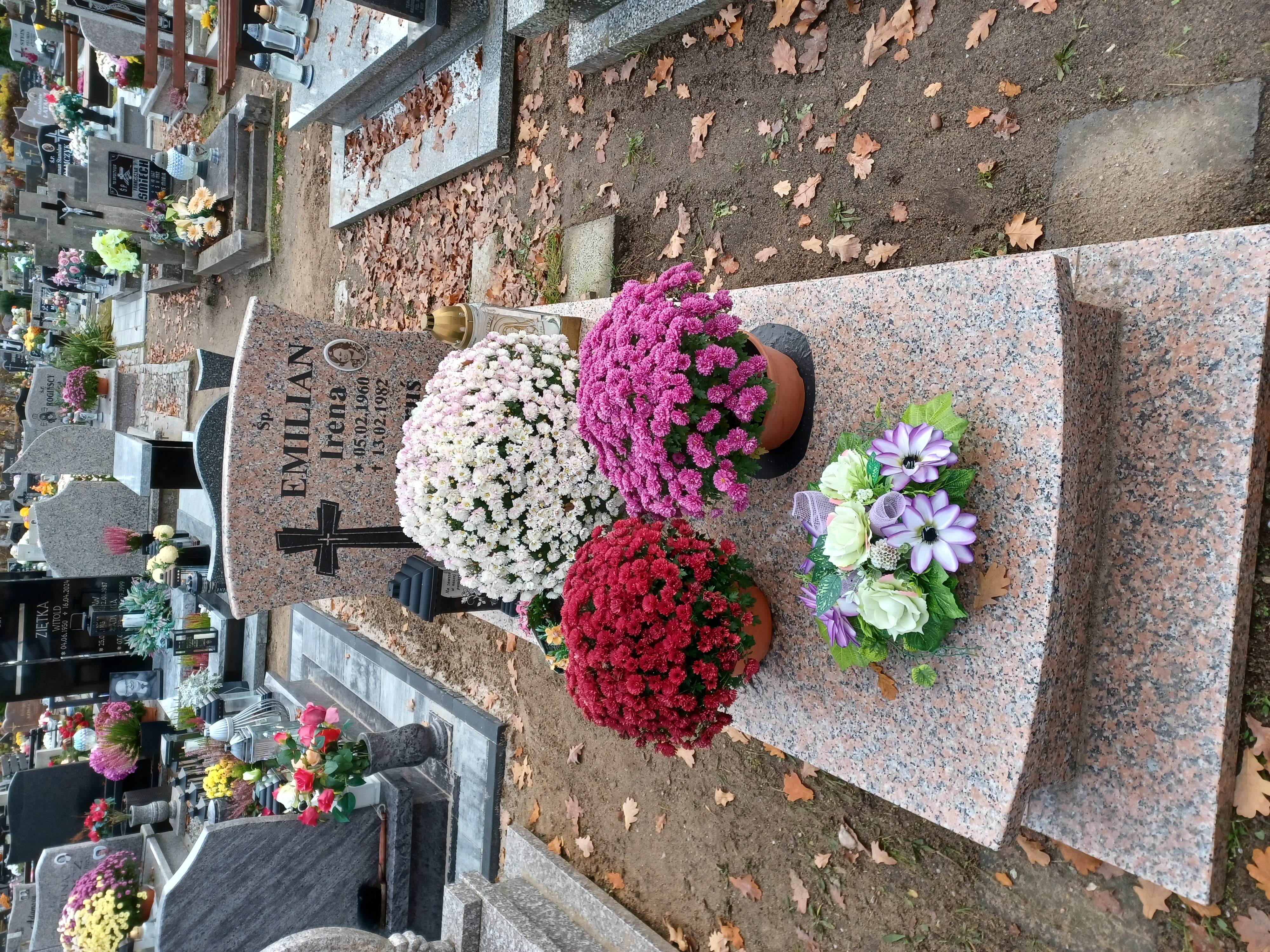 Irena EMILIAN 1960 Gubin - Grobonet - Wyszukiwarka osób pochowanych