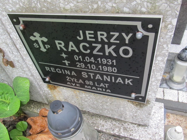 Jerzy RACZKO 1931 Gubin - Grobonet - Wyszukiwarka osób pochowanych