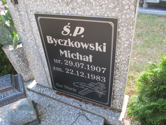 Michał BYCZKOWSKI 1907 Gubin - Grobonet - Wyszukiwarka osób pochowanych