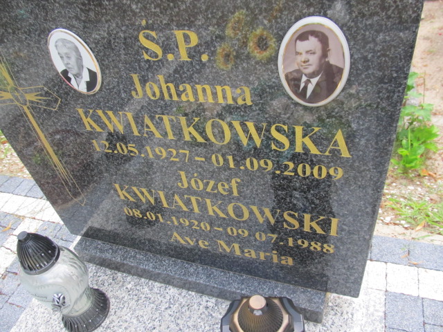 Józef KWIATKOWSKI 1920 Gubin - Grobonet - Wyszukiwarka osób pochowanych