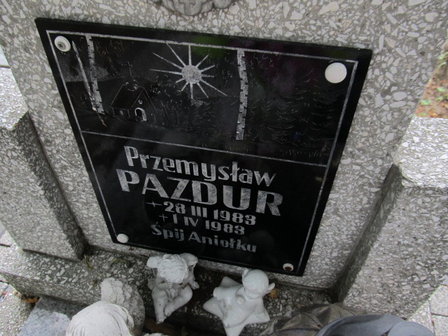 Przemysław PAZDUR 1983 Gubin - Grobonet - Wyszukiwarka osób pochowanych