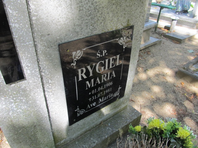 Maria RYGIEL 1906 Gubin - Grobonet - Wyszukiwarka osób pochowanych