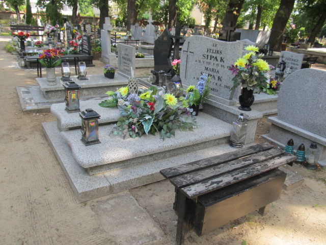 Grób MARIA SIPAK