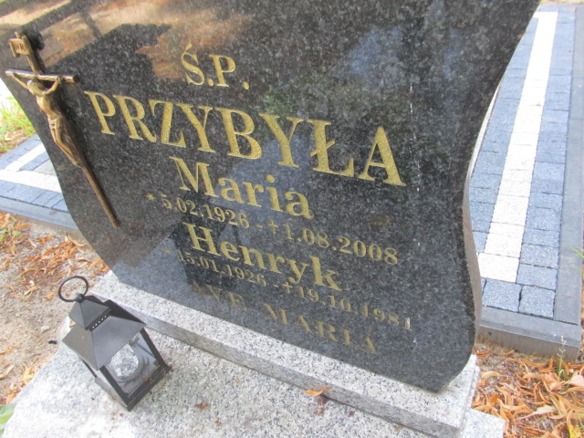 Maria PRZYBYŁA 1926 Gubin - Grobonet - Wyszukiwarka osób pochowanych