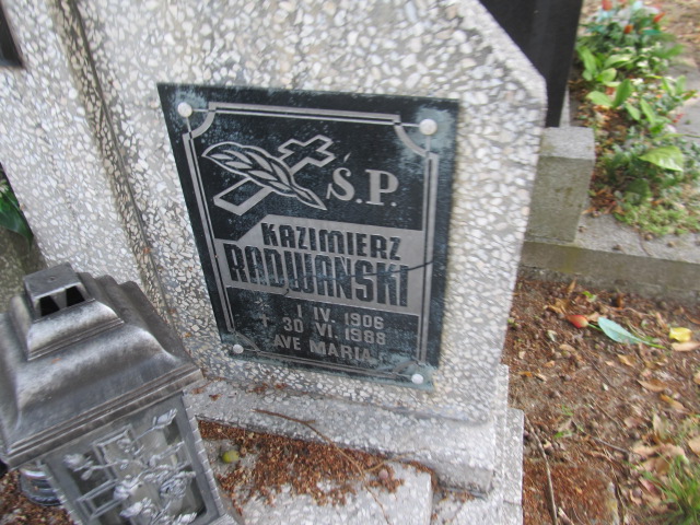 Kazimierz RADWAŃSKI 1906 Gubin - Grobonet - Wyszukiwarka osób pochowanych