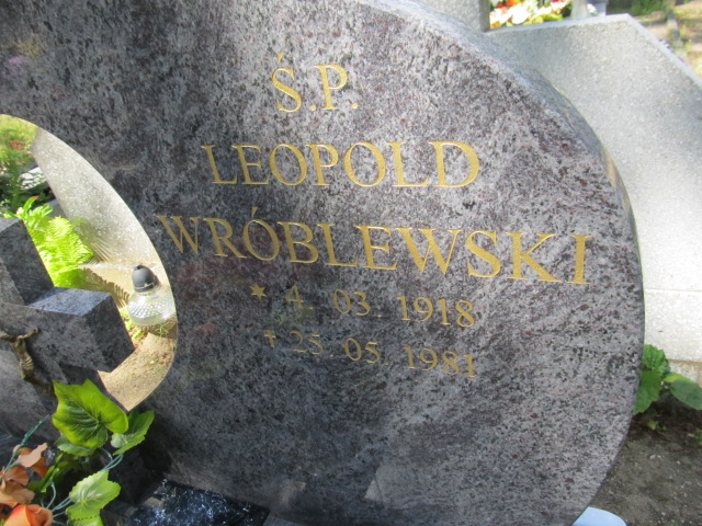 Leopold WRÓBLEWSKI 1918 Gubin - Grobonet - Wyszukiwarka osób pochowanych