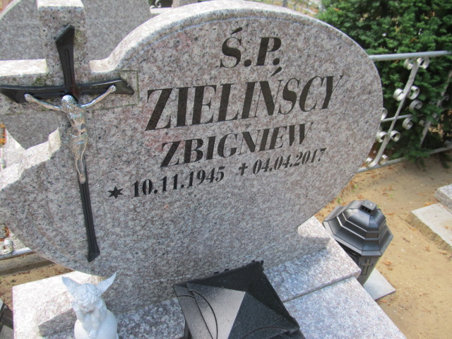 Zbigniew ZIELIŃSKI 1945 Gubin - Grobonet - Wyszukiwarka osób pochowanych