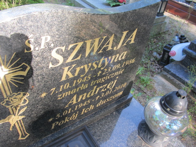 Andrzej SZWAJA 1945 Gubin - Grobonet - Wyszukiwarka osób pochowanych