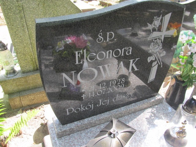 Eleonora NOWAK 1928 Gubin - Grobonet - Wyszukiwarka osób pochowanych