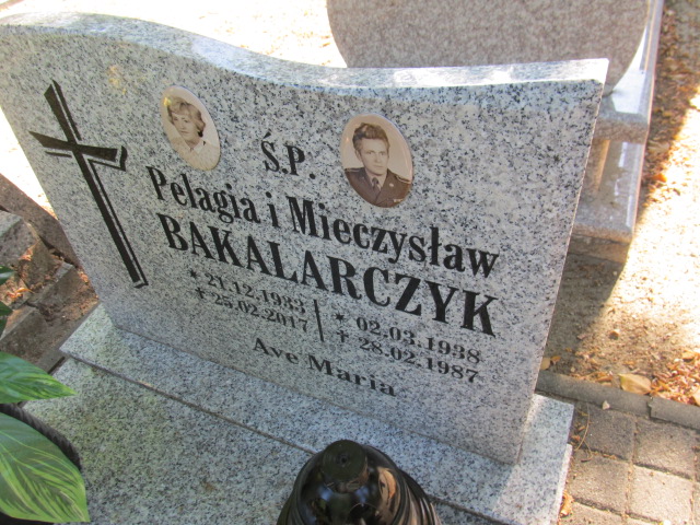 Pelagia Bakalarczyk 1933 Gubin - Grobonet - Wyszukiwarka osób pochowanych