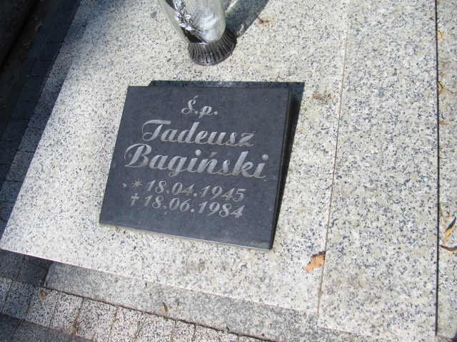 Kazimierz Bagiński 1916 Gubin - Grobonet - Wyszukiwarka osób pochowanych