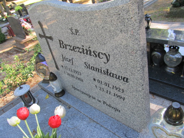 Józef Brzeziński 1923 Gubin - Grobonet - Wyszukiwarka osób pochowanych