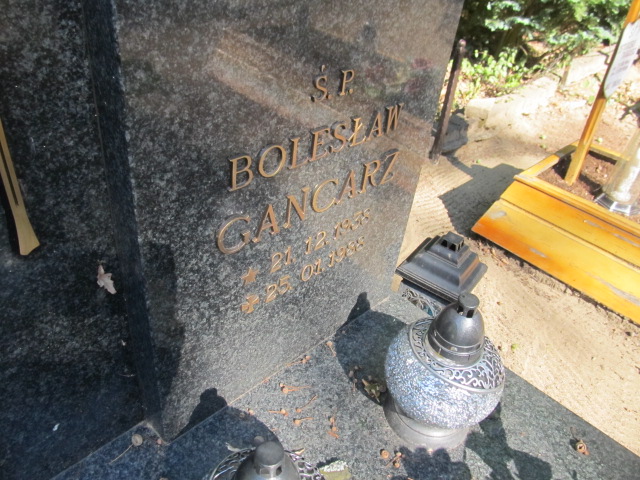 Bolesław Gancarz 1938 Gubin - Grobonet - Wyszukiwarka osób pochowanych