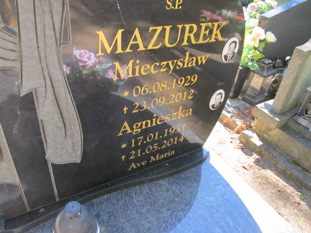 Agnieszka Mazurek 1931 Gubin - Grobonet - Wyszukiwarka osób pochowanych