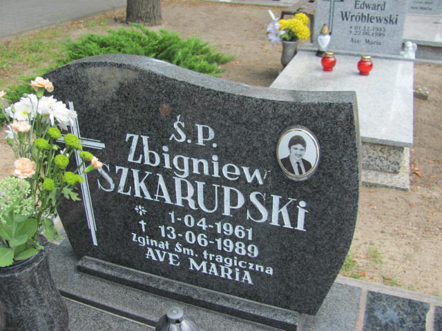 Zbigniew SZKARUPSKI 1961 Gubin - Grobonet - Wyszukiwarka osób pochowanych