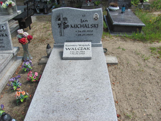 Grób JAN MICHALSKI