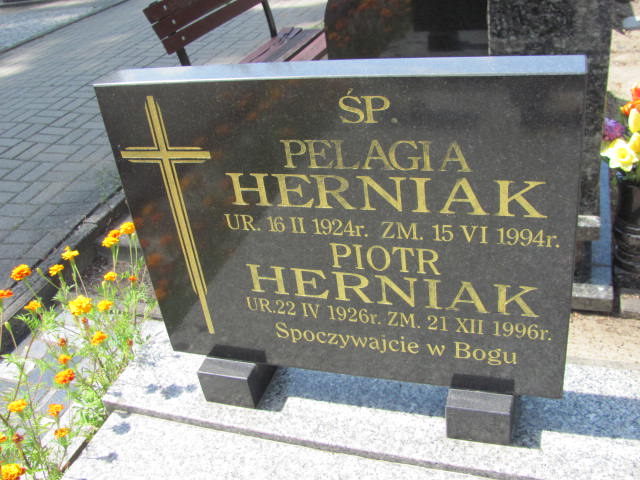 Piotr Herniak 1926 Gubin - Grobonet - Wyszukiwarka osób pochowanych