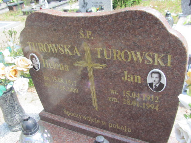 Helena TUROWSKA 1917 Gubin - Grobonet - Wyszukiwarka osób pochowanych