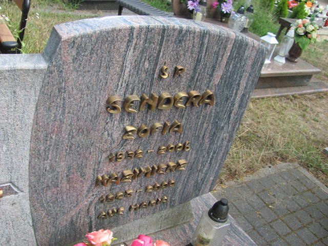 Zofia SENDERA 1934 Gubin - Grobonet - Wyszukiwarka osób pochowanych
