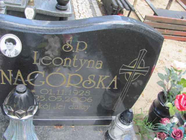 Leontyna NAGÓRSKA 1928 Gubin - Grobonet - Wyszukiwarka osób pochowanych