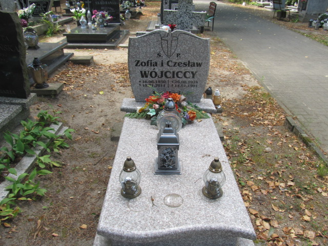 Grób ZOFIA WÓJCICKA