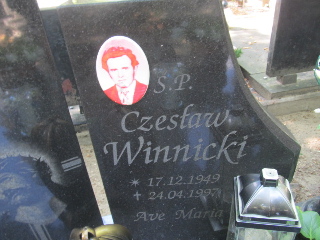 Czesław WINNICKI 1949 Gubin - Grobonet - Wyszukiwarka osób pochowanych