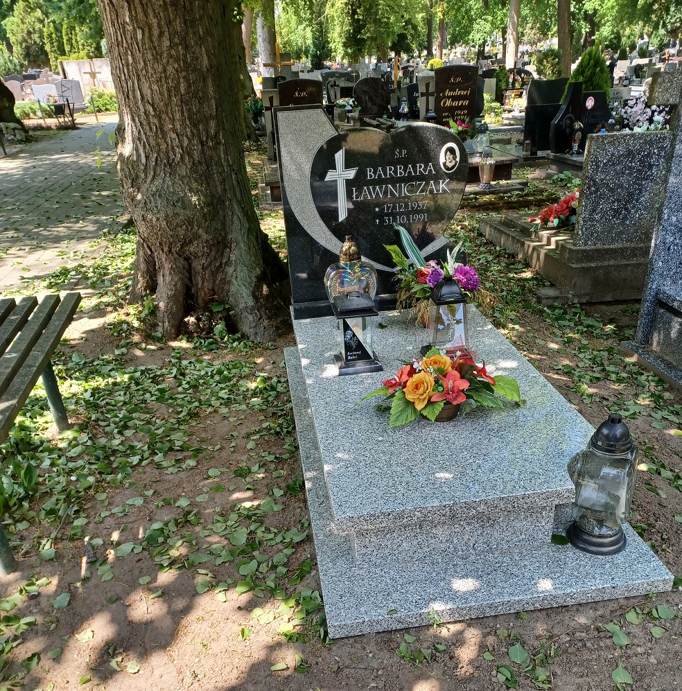 Barbara ŁAWNICZAK 1937 Gubin - Grobonet - Wyszukiwarka osób pochowanych