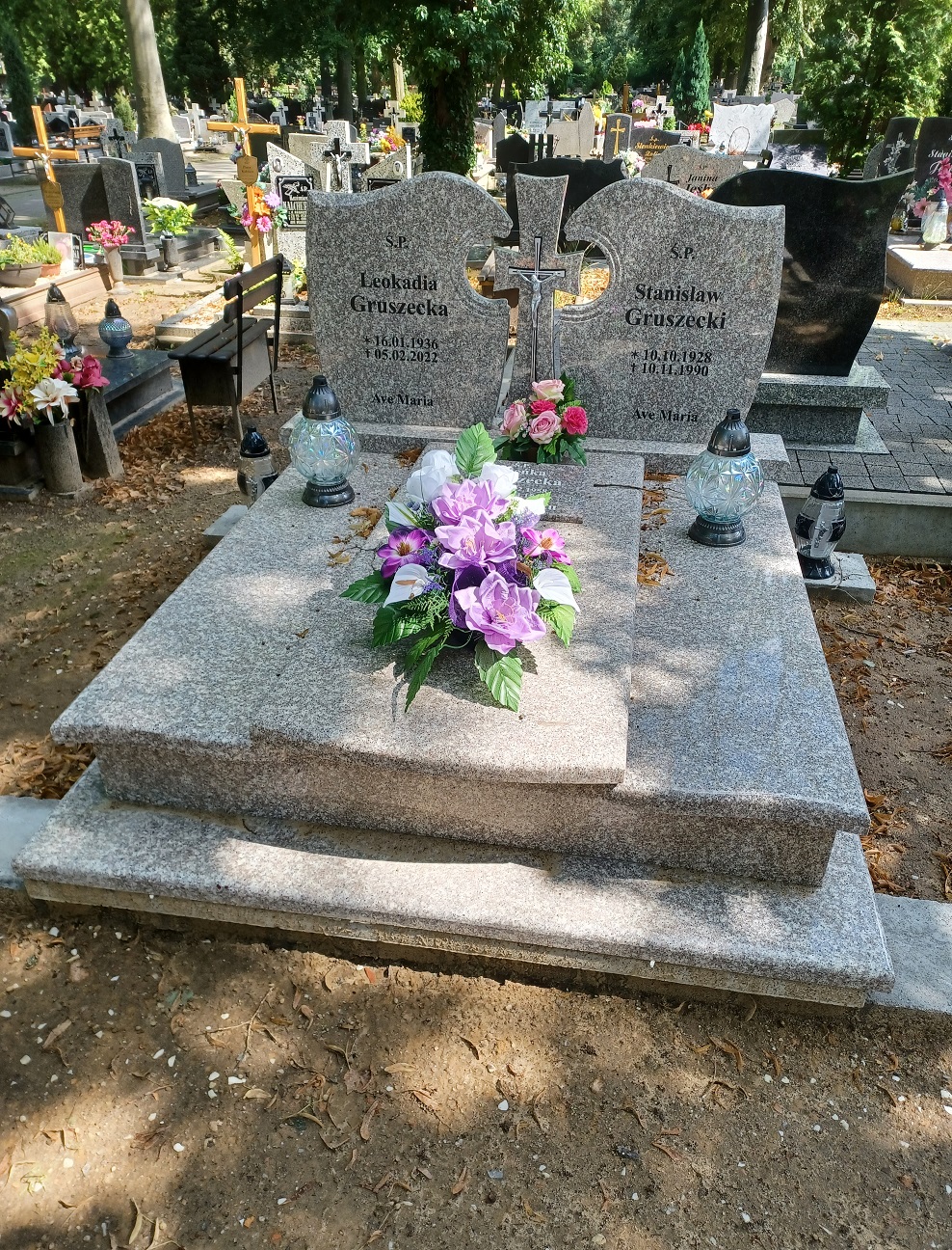 Leokadia GRUSZECKA 1936 Gubin - Grobonet - Wyszukiwarka osób pochowanych