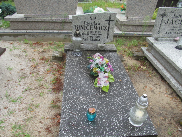 Grób CZESŁAW BINICEWICZ
