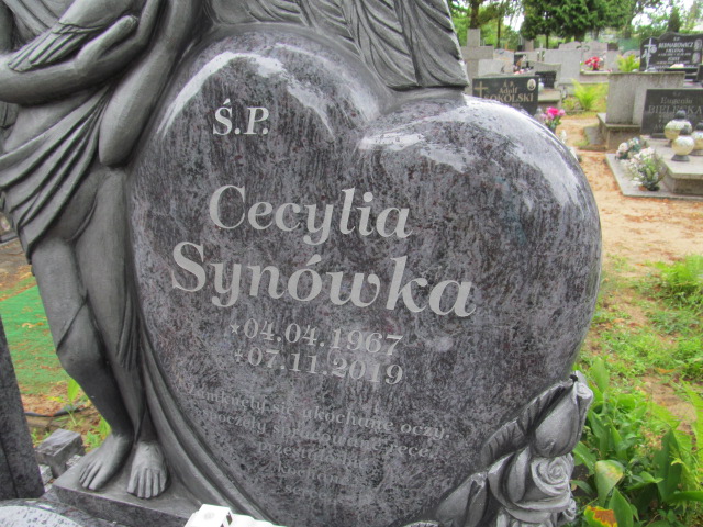 Cecylia SYNÓWKA 1967 Gubin - Grobonet - Wyszukiwarka osób pochowanych
