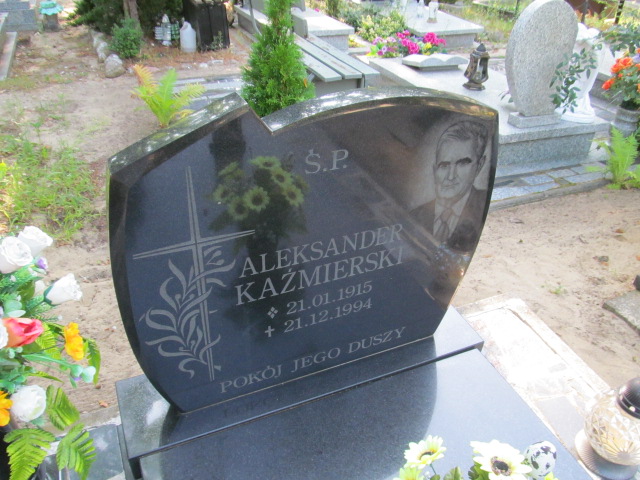 Aleksander KAŹMIERSKI 1915 Gubin - Grobonet - Wyszukiwarka osób pochowanych