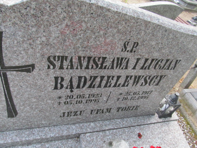 Lucjan BĄDZIELEWSKI 1917 Gubin - Grobonet - Wyszukiwarka osób pochowanych