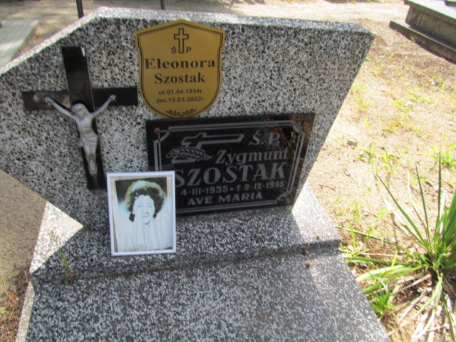 Eleonora SZOSTAK 1934 Gubin - Grobonet - Wyszukiwarka osób pochowanych